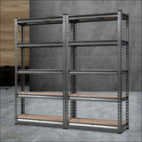 Giantz 2x1.5m Steel Warehouse Racking Rack Shelving Storage 