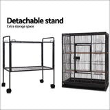 I.pet Bird Cage Pet Cages Aviary 144cm Large Travel Stand 