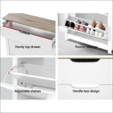 Artiss Shoe Cabinet Rack Storage Organiser Cupboard Shelf 