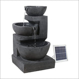 Gardeon Solar Fountain with Led Lights - Home & Garden > 