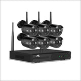 Ul-tech 1080p 8ch Wireless Security Camera Nvr Video - Audio