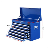 Giantz 10-drawer Tool Box Chest Cabinet Garage Storage 