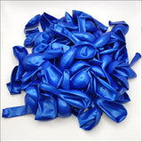 100pcs 5’’ Latex Balloon Set Pearlized Blue Birthday Wedding