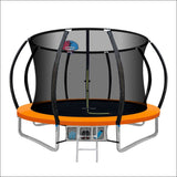 10ft Trampoline Round Trampolines With Basketball Hoop Kids Present Gift Enclosure Safety