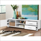 Artiss 120cm Tv Stand Entertainment Unit Storage Cabinet 