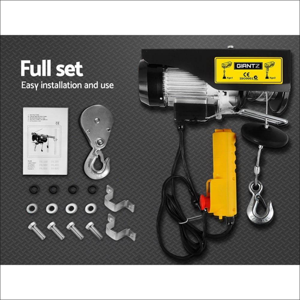 Giantz 1300w Electric Hoist Winch - Tools > Other Tools