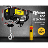 Giantz 1400w Electric Hoist Winch - Tools > Other Tools