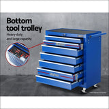 Giantz 17 Drawers Tool Box Trolley Chest Cabinet Cart Garage