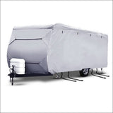 18-20ft Caravan Cover Campervan 4 Layer Uv Water Resistant