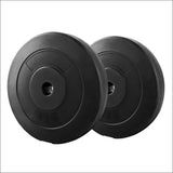 2 X 5kg Barbell Weight Plates Standard Home Gym Press 