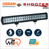 20inch Osram Led Light Bar 5d 126w Sopt Flood Combo Beam Work Driving Lamp 4wd