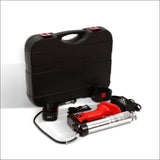 Giantz 20v Rechargeable Cordless Grease Gun - Red - Tools > 