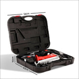 Giantz 20v Rechargeable Cordless Grease Gun - Red - Tools > 