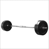 28kg Barbell Weight Set Plates Bar Bench Press Fitness 