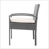 Gardeon 3-piece Outdoor Set - Grey - Furniture > Outdoor