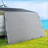 4.0m Caravan Privacy Screens 1.95m Roll out Awning End Wall 