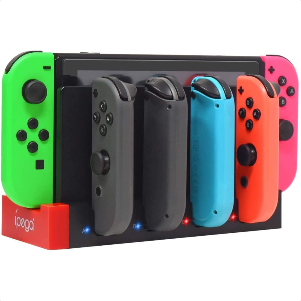 4 In1 Charger Station Stand for Nintendo Switch Joy-con with