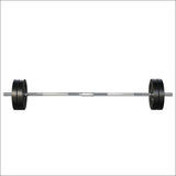 48kg Barbell Weight Set Plates Bar Bench Press Fitness 