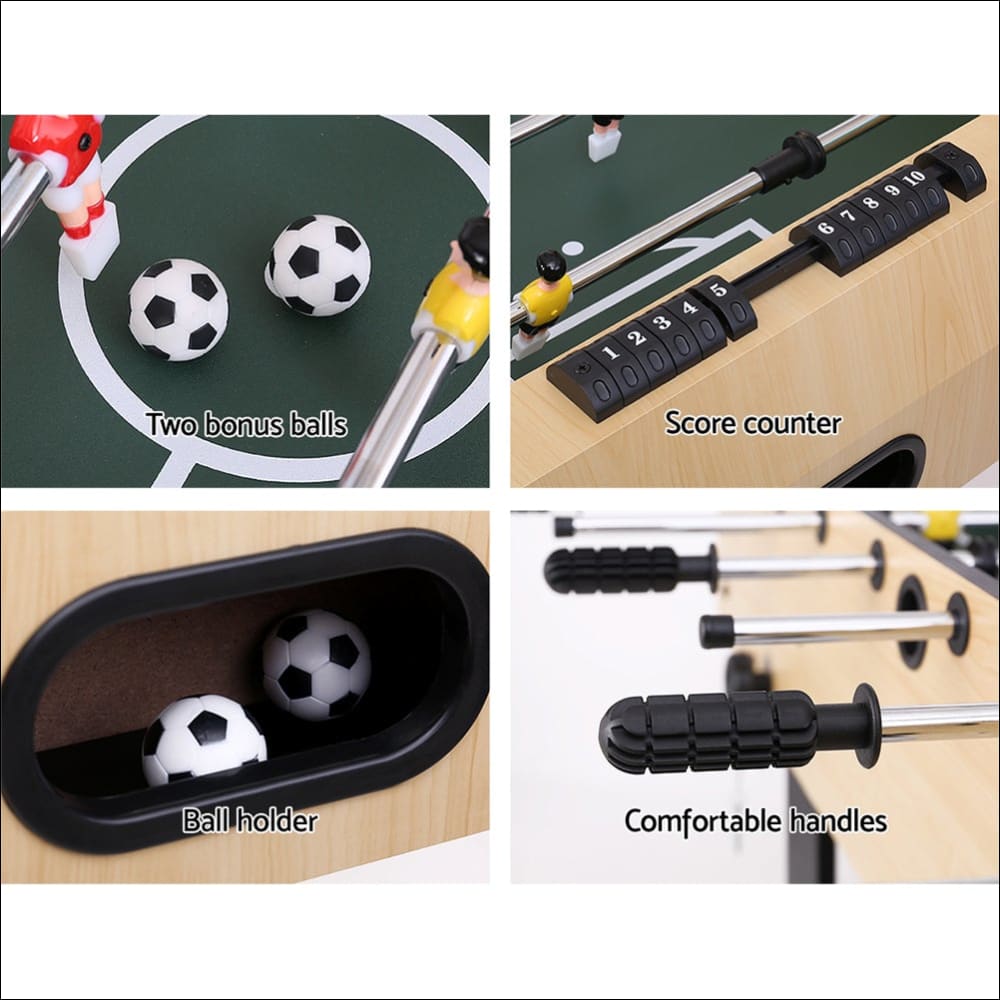 4ft Foldable Soccer Table Tables Balls Foosball Football 