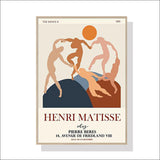 50cmx70cm Dancing by Henri Matisse Wood Frame Canvas Wall 