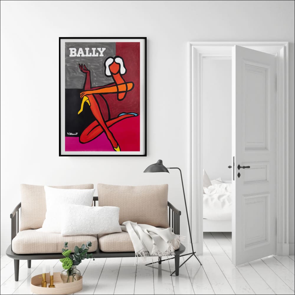 50cmx70cm Fashion Woman Black Frame Canvas Wall Art - Home &
