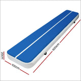 6m X 1m Inflatable Air Track Mat 20cm thick Gymnastic 