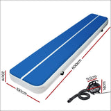 Everfit 6x1m Inflatable Air Track Mat 20cm thick with Pump 