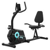 Magnetic Recumbent Exercise Bike Fitness Cycle Trainer Gym Equipment