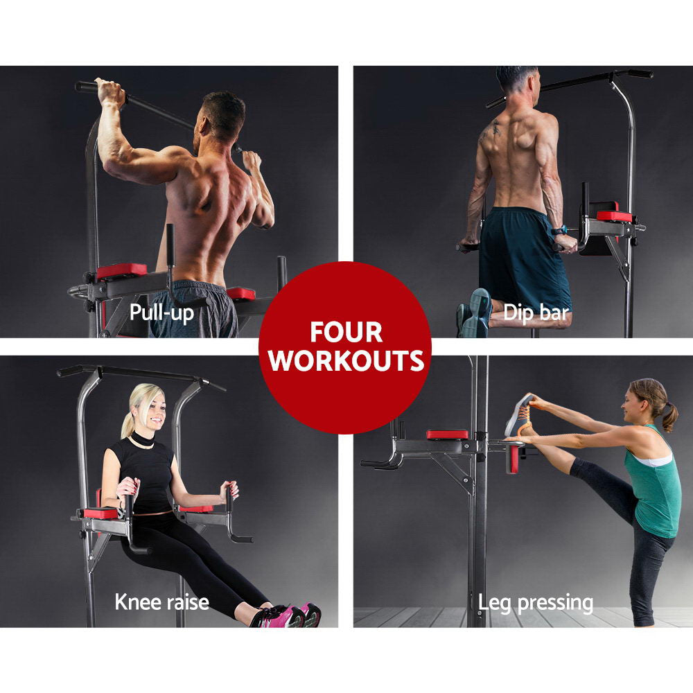 Power Tower 4-in-1 Multi-function Station Fitness Gym Equipment