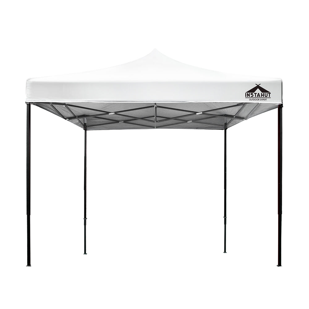 Gazebo Pop Up Marquee 3x3m Outdoor Tent Folding Wedding Gazebos White
