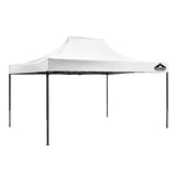 Gazebo Pop Up Marquee 3x4.5m Outdoor Tent Folding Wedding Gazebos White