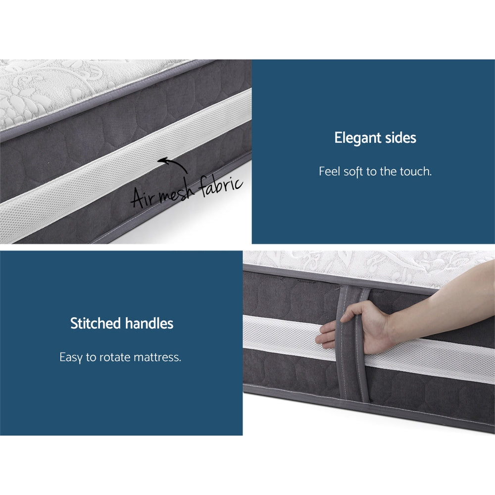 Lotus Tight Top Pocket Spring Mattress 30cm Thick Double