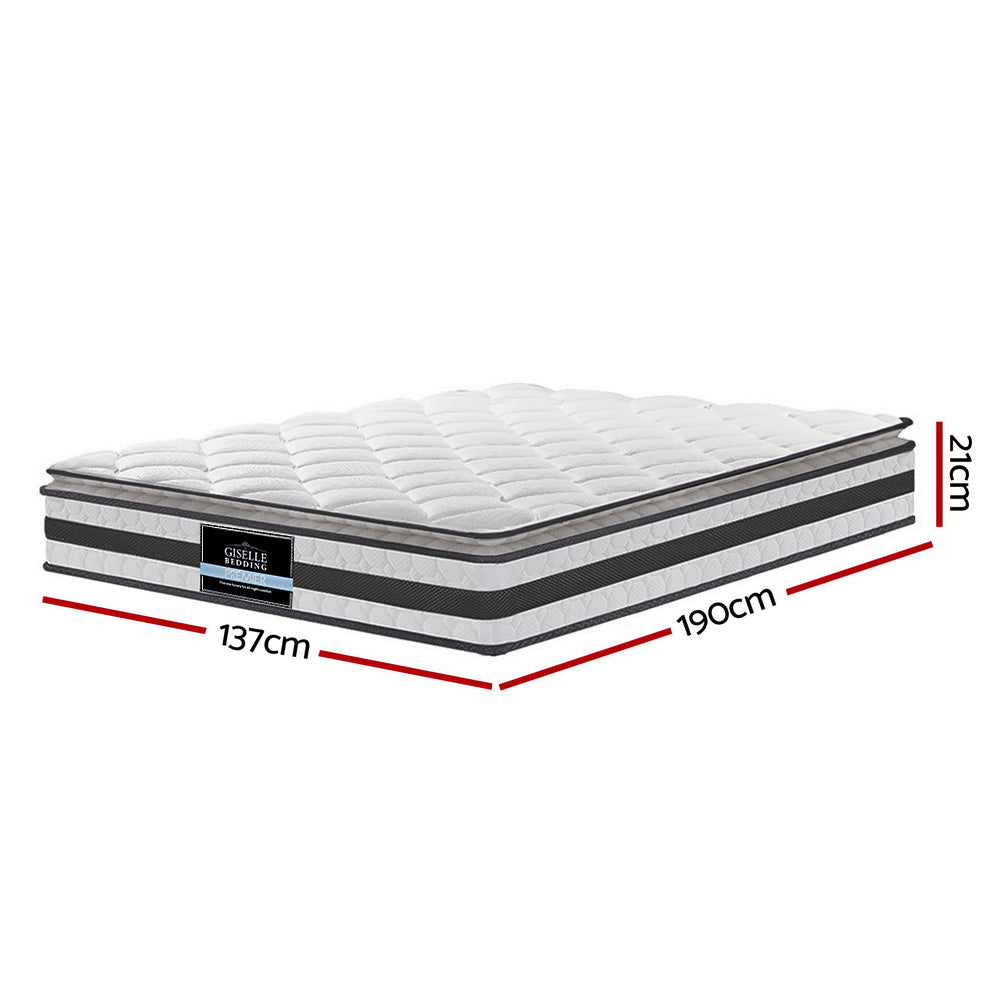 Normay Bonnell Spring Mattress 21cm Thick Double