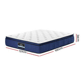 Franky Euro Top Cool Gel Pocket Spring Mattress 34cm Thick Double