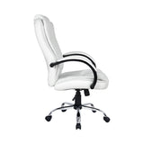 Office Chair Gaming Computer Chairs Executive Pu Leather Seating White
