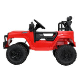 Kids Ride On Car Electric 12v Car Toys Jeep Battery Remote Control Red