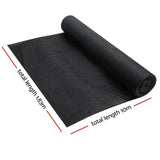 1.83 x 10m Shade Sail Cloth - Black