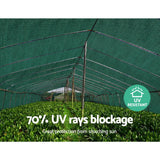 70% Sun Shade Cloth Shadecloth Sail Roll Mesh Outdoor 175gsm 3.66x20m Green