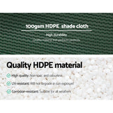 3.66x30m 50% Uv Shade Cloth Shadecloth Sail Garden Mesh Roll Outdoor Green