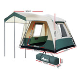 Instant Up Camping Tent 4 Person Pop Up Tents Family Hiking Dome Camp