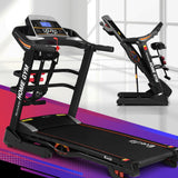 Electric Treadmill 480mm 18kmh 3.5hp Auto Incline Home Gym Run Exercise Machine Fitness