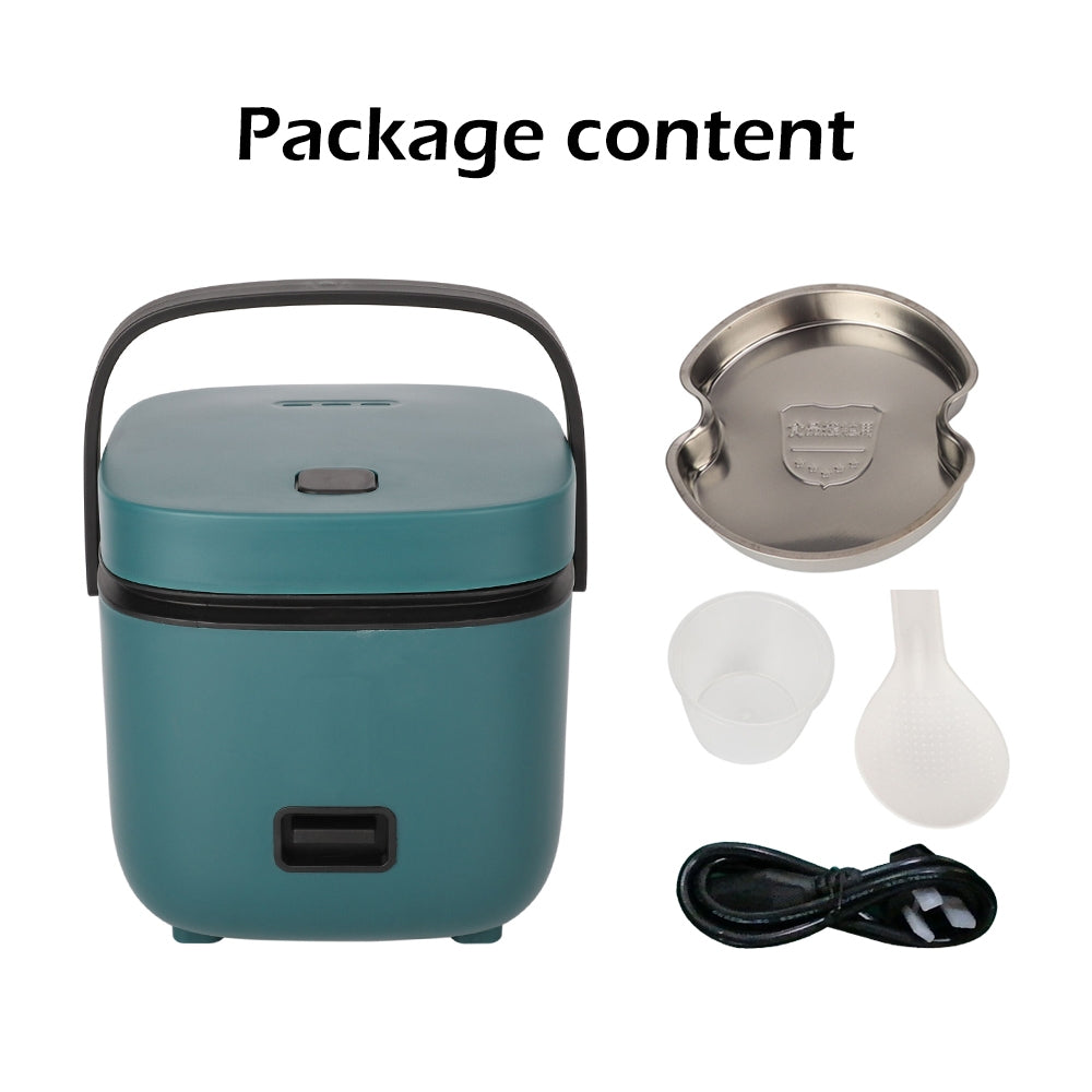 1.2l Mini Rice Cooker Travel Small Non-stick Pot for Cooking Soup Rice Stews