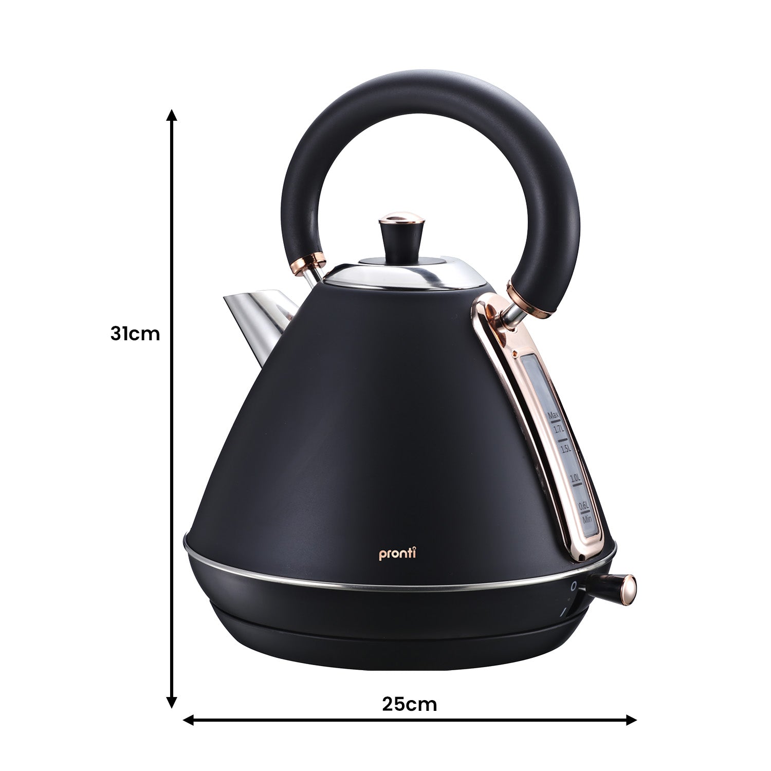 Comfee 800W Mini Electric Kettle - 0.6L Fast Boil Tea Pot With