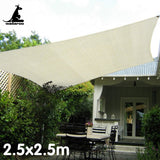 Wallaroo Waterproof Outdoor Shade Sail Sun Cloth Square 2.5x2.5M