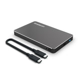 Simplecom SE219 Aluminium Tool-Free 2.5'' SATA HDD/SSD to USB 3.1 Type C Enclosure Black