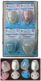 4 Pack -  Happy Baby Steam n Go Cherry Silicone Soother
