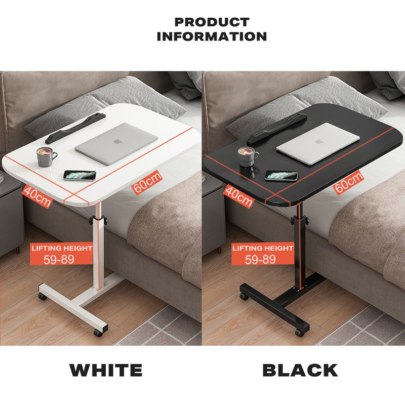 Foldable Table Adjustable Tray Laptop Desk with Removable Cup