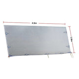 4.9m Caravan Privacy Screen Side Sunscreen Sun Shade For 17' Roll Out Awning
