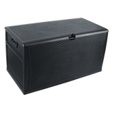 Patio Deck Box Outdoor Storage Plastic Bench Box 450 Litre