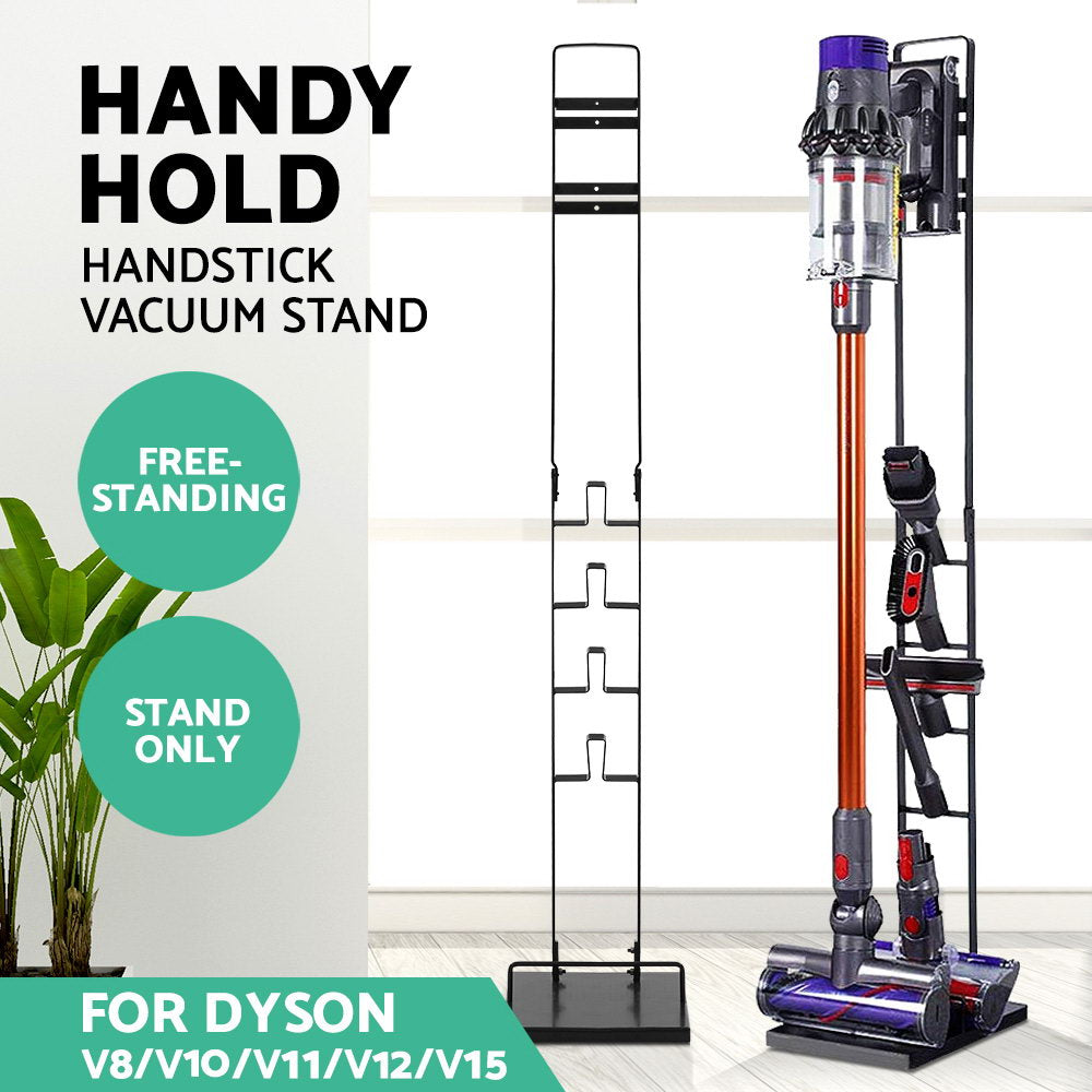 Artiss Freestanding Dyson Vacuum Stand Rack Holder for Dyson V6 V7 V8 V10 V11 V12 Black